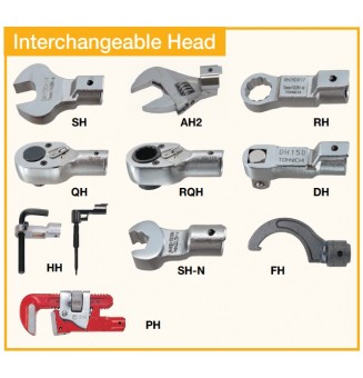 Interchangeable Head Pre-Lock Torque Wrench